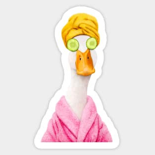 Bath goose Sticker
